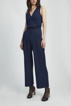 Bardot Pin Stripe Wide Leg Pant