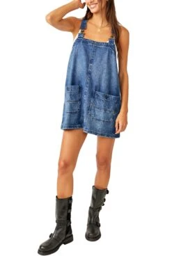 FREE PEOPLE Overall Smock Mini