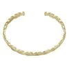 Gold Twist Small Cuff