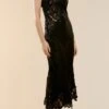 Bardot Solange Lace Midi Dress