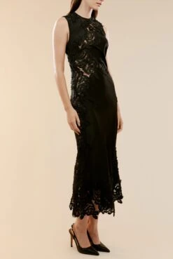 Bardot Solange Lace Midi Dress